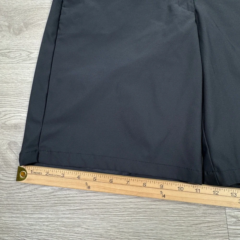 Nike Womens Shorts Dri-FIT Golf Performance Black Size 16 Lightweight Breathable